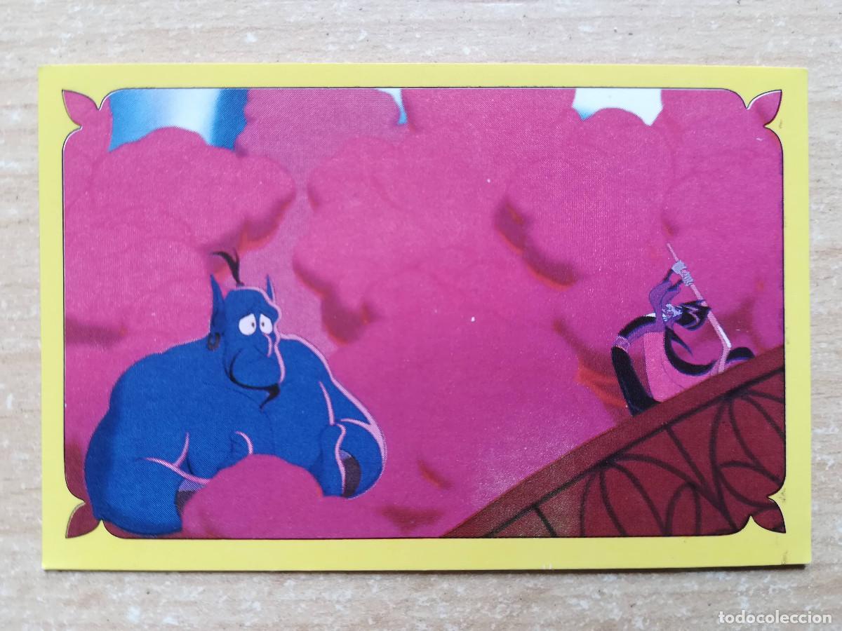 Coleccionismo Cromos antiguos: Cromo Aladd&iacute;n Disney N&ordm; 195 nunca pegado - Panini 1993.