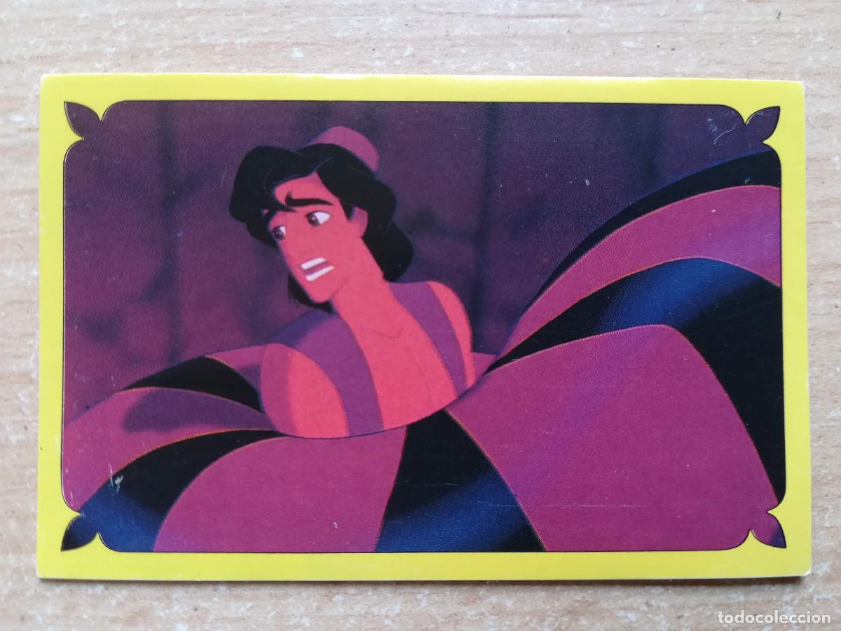 Coleccionismo Cromos antiguos: Cromo Aladd&iacute;n Disney N&ordm; 206 nunca pegado - Panini 1993.