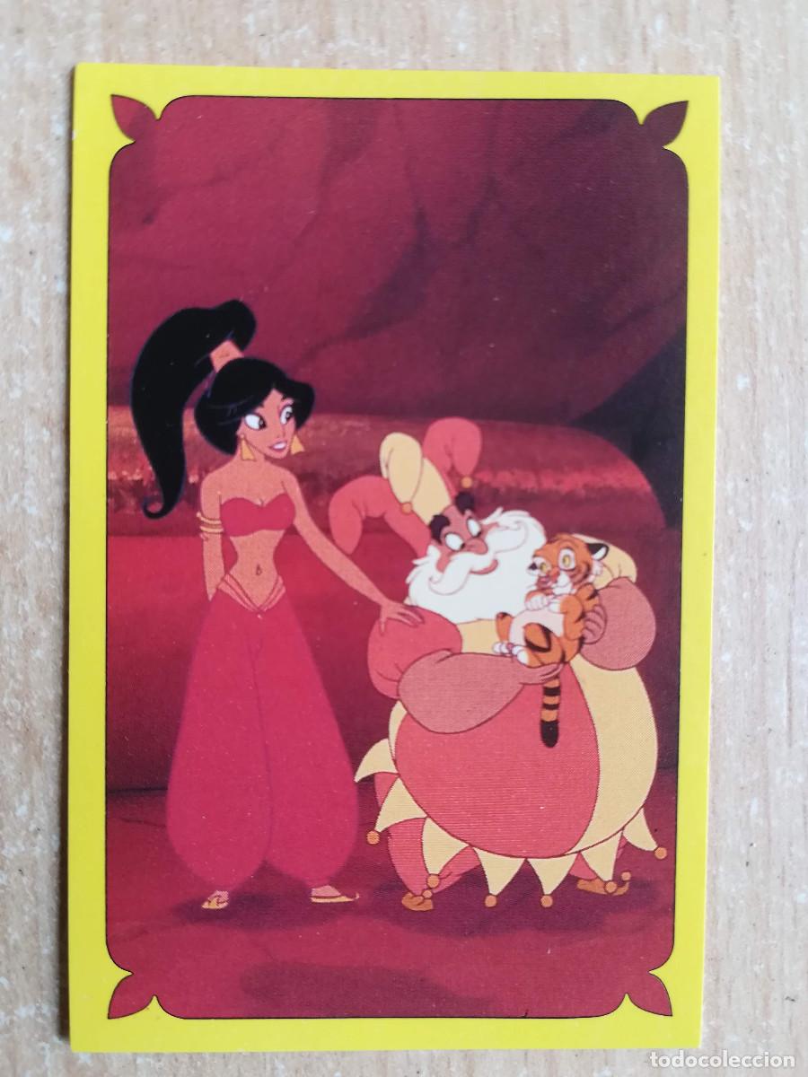 Coleccionismo Cromos antiguos: Cromo Aladd&iacute;n Disney N&ordm; 212 nunca pegado - Panini 1993.