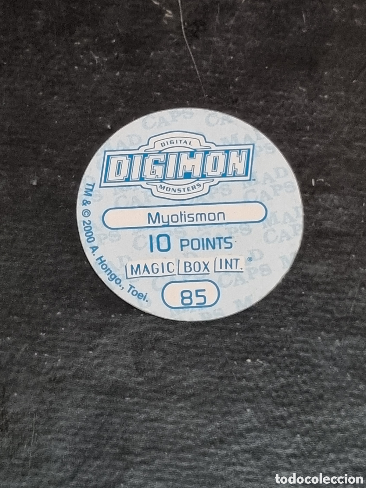 Coleccionismo cromos antiguos: 85 - MYOTISMON TAZO DIGIMON - Foto 2