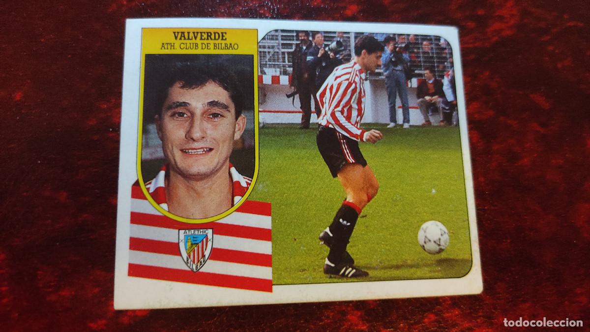 Coleccionismo cromos antiguos: Este 1991/92. Valverde - Athletic Bilbao - Foto 1