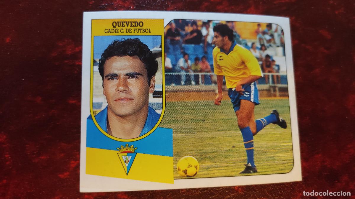 Coleccionismo cromos antiguos: Este 1991/92. Quevedo - C&aacute;diz - Foto 1