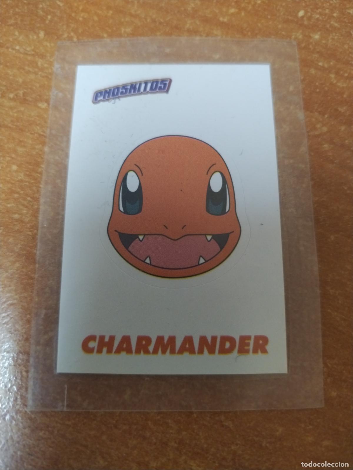 Coleccionismo Cromos antiguos: CROMO PEGATINA PHOSKITOS -POKEMON - CHARMANDER- ( 2024 ) NUEVO EN SU ENVOLTORIO