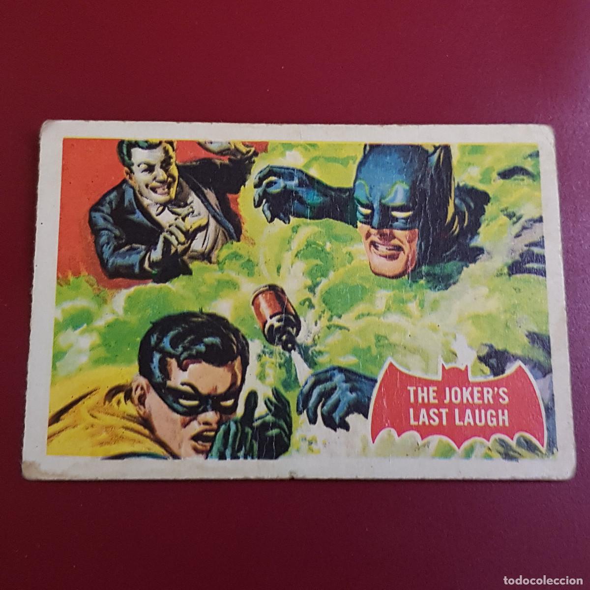 Coleccionismo cromos antiguos: TOPPS - BATMAN A SERIES 1966 - THE JOKER S LAST LAUGH 26A