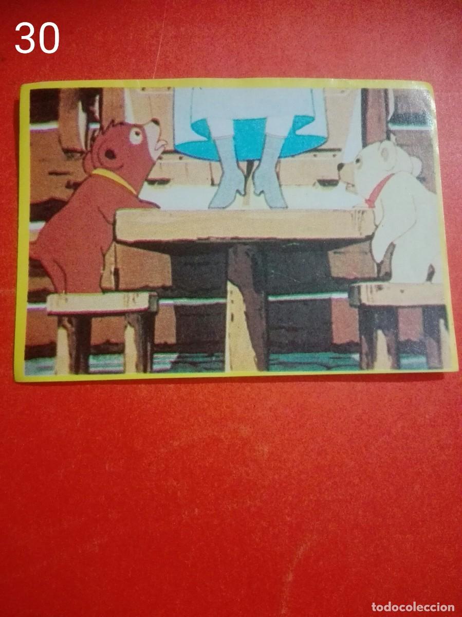 Coleccionismo Cromos antiguos: Cromo n.30 Jacky el oso de tallac- danone - sin pegar