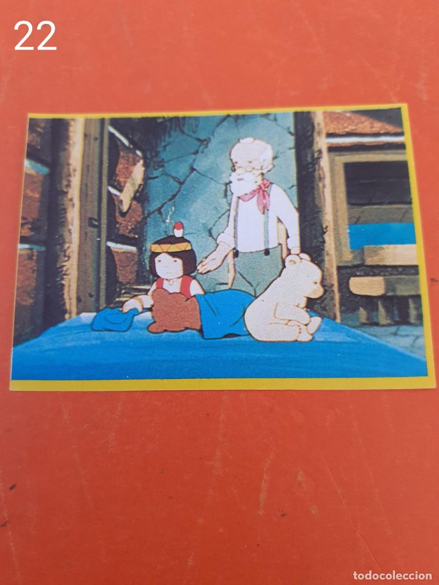 Coleccionismo Cromos antiguos: Cromo n.22 Jacky el oso de tallac- danone - sin pegar