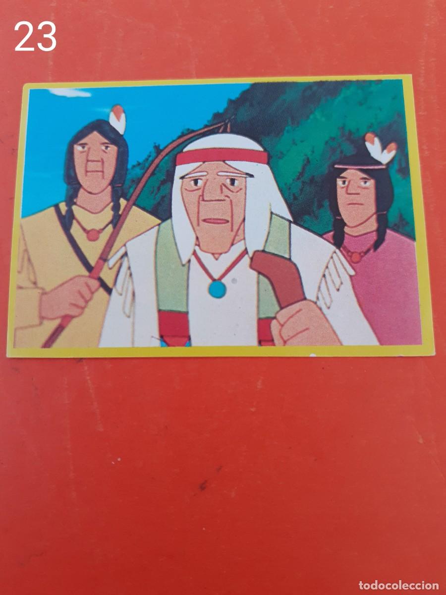 Coleccionismo Cromos antiguos: Cromo n.23 Jacky el oso de tallac- danone - sin pegar