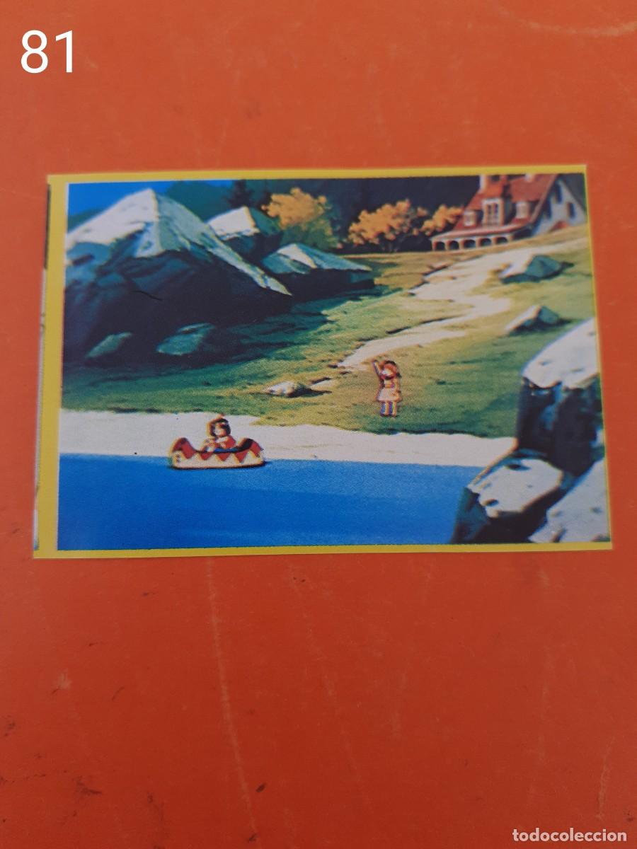 Coleccionismo Cromos antiguos: Cromo n.81 Jacky el oso de tallac- danone - sin pegar