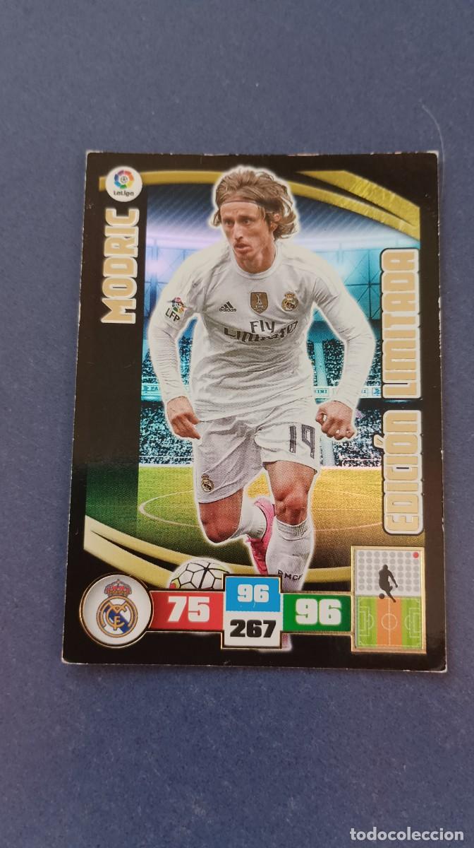 Coleccionismo Cromos antiguos: MODRIC EDICION LIMITADA 15-16
