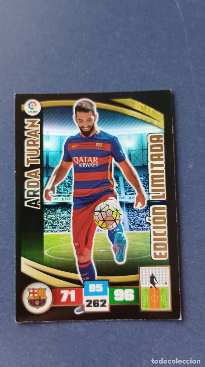 Coleccionismo cromos antiguos: ARDA TURAN EDICION LIMITADA 15-16 - Foto 1