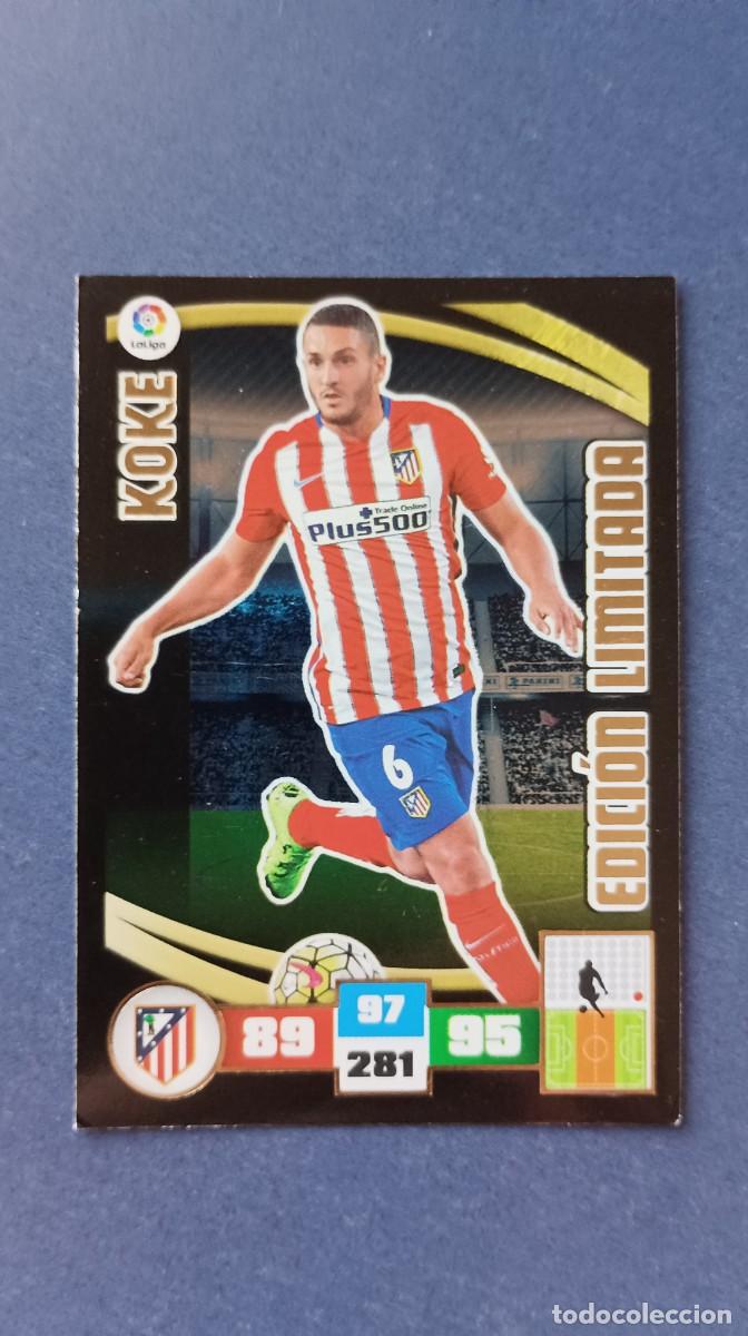 Coleccionismo cromos antiguos: KOKE EDICION LIMITADA 15-16 - Foto 1