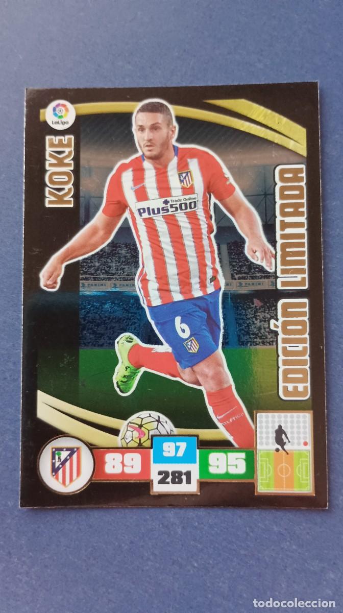Coleccionismo cromos antiguos: KOKE EDICION LIMITADA 15-16 - Foto 1