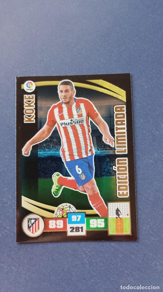 Coleccionismo cromos antiguos: KOKE EDICION LIMITADA 15-16 - Foto 1