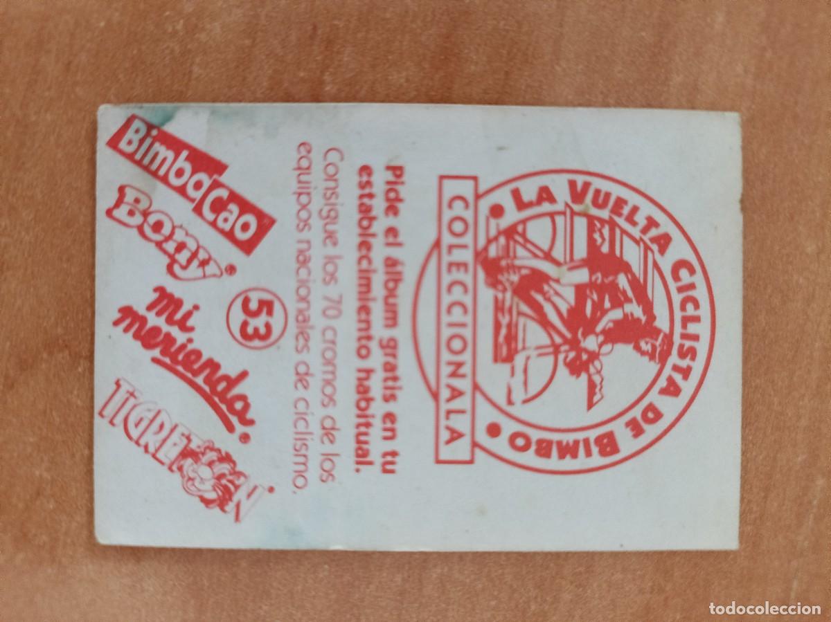 Coleccionismo cromos antiguos: francisco cabello, la vuelta ciclista, bimbo - Foto 2
