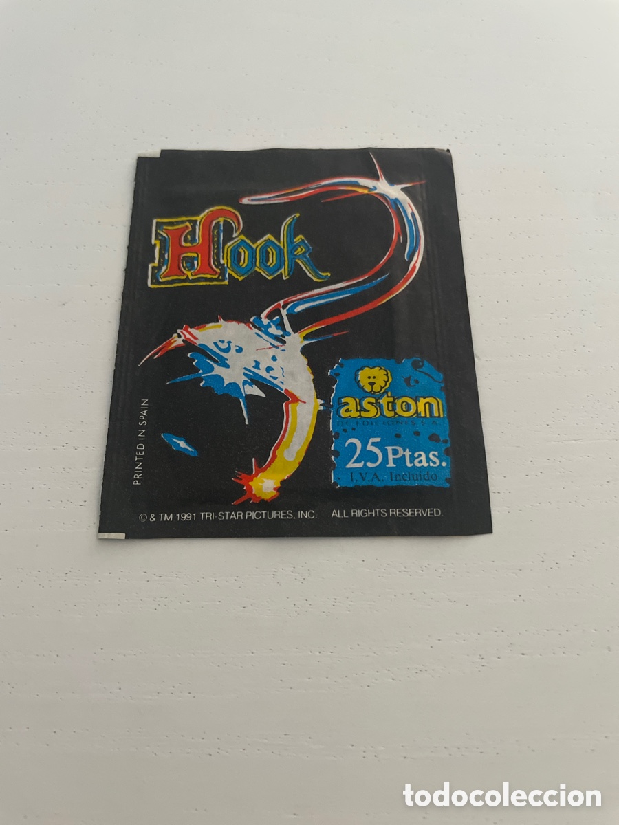 Coleccionismo cromos antiguos: Sobre de cromos sin abrir HOOK - Foto 1