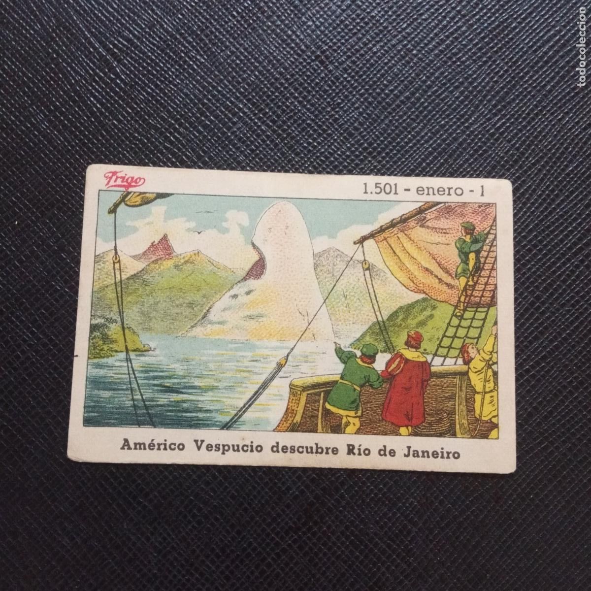 Coleccionismo cromos antiguos: 1 EFEMERIDE FRIGO CROMO - CC8 - Foto 1