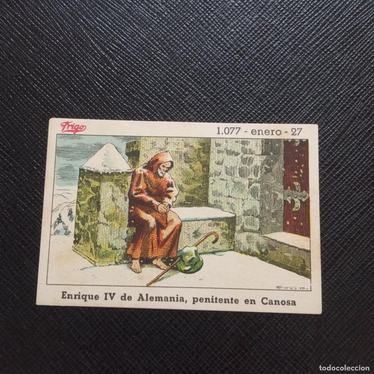 Coleccionismo cromos antiguos: 27 EFEMERIDE FRIGO CROMO - CC8 - Foto 1