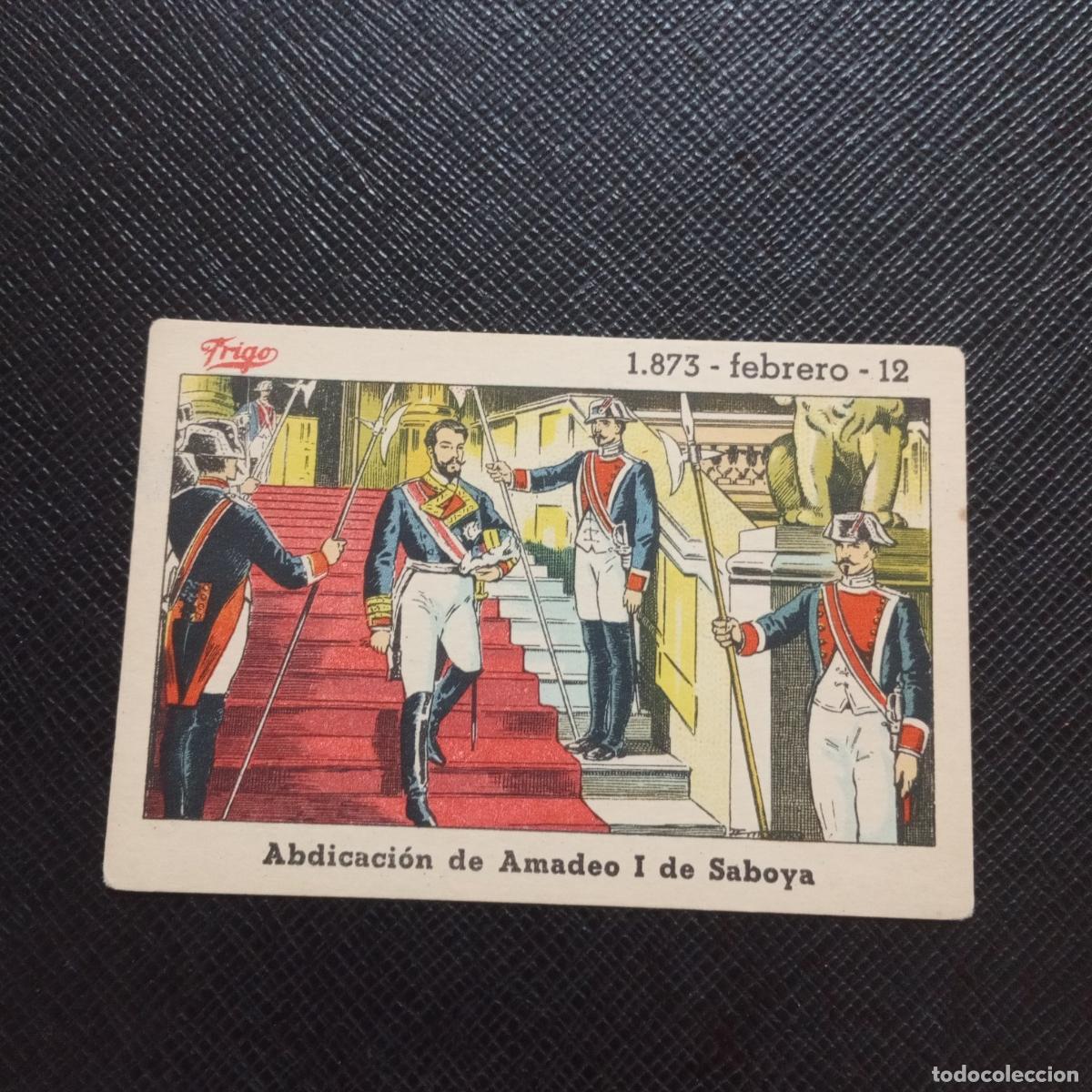 Coleccionismo cromos antiguos: 43 EFEMERIDE FRIGO CROMO - CC8 - Foto 1