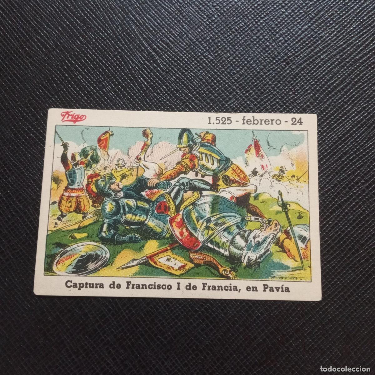 Coleccionismo cromos antiguos: 55 EFEMERIDE FRIGO CROMO - CC8 - Foto 1