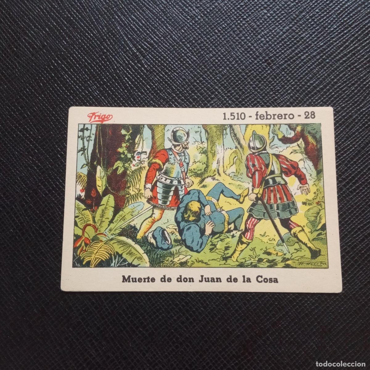 Coleccionismo cromos antiguos: 59 EFEMERIDE FRIGO CROMO - CC8 - Foto 1