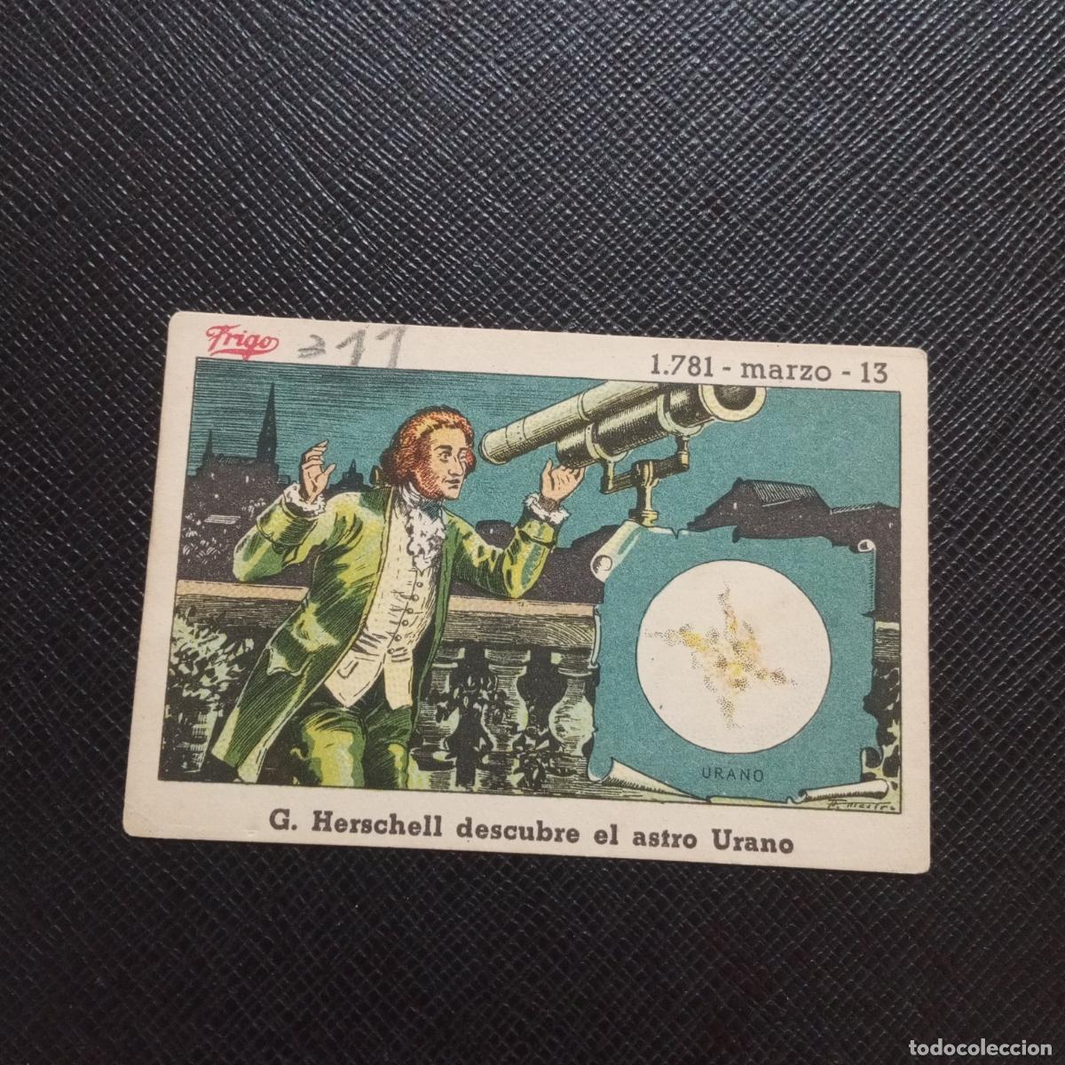 Coleccionismo cromos antiguos: 73 EFEMERIDE FRIGO CROMO - CC8 - Foto 1