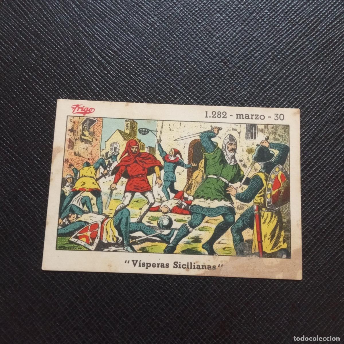 Coleccionismo cromos antiguos: 90 EFEMERIDE FRIGO CROMO - CC8 - Foto 1