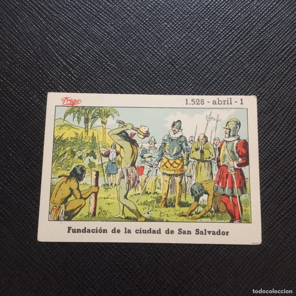 Coleccionismo cromos antiguos: 92 EFEMERIDE FRIGO CROMO - CC8 - Foto 1