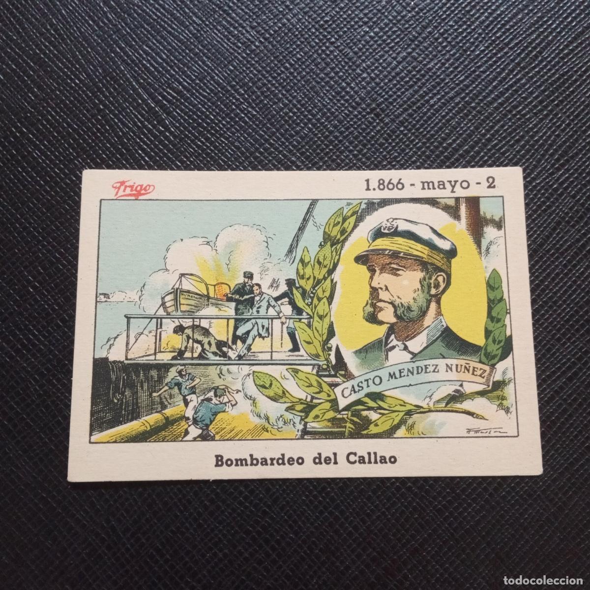 Coleccionismo cromos antiguos: 123 EFEMERIDE FRIGO CROMO - CC8 - Foto 1