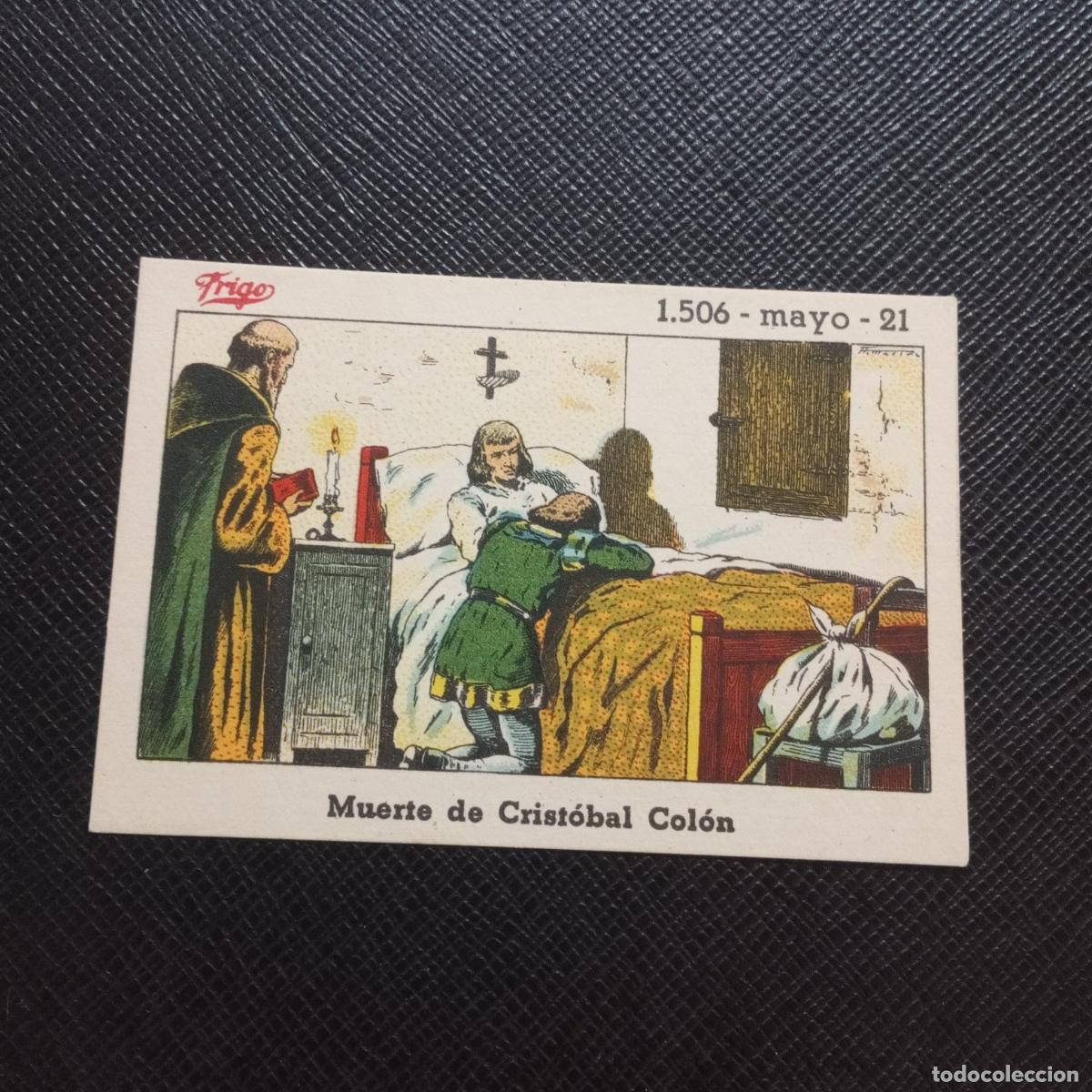 Coleccionismo cromos antiguos: 142 EFEMERIDE FRIGO CROMO - CC8 - Foto 1