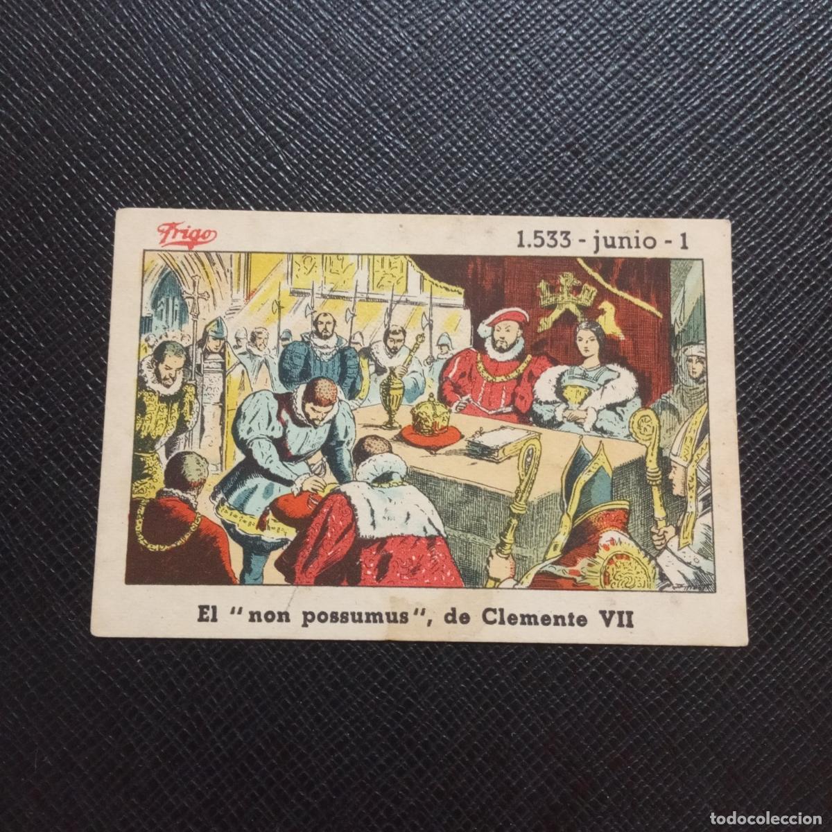 Coleccionismo cromos antiguos: 153 EFEMERIDE FRIGO CROMO - CC8 - Foto 1
