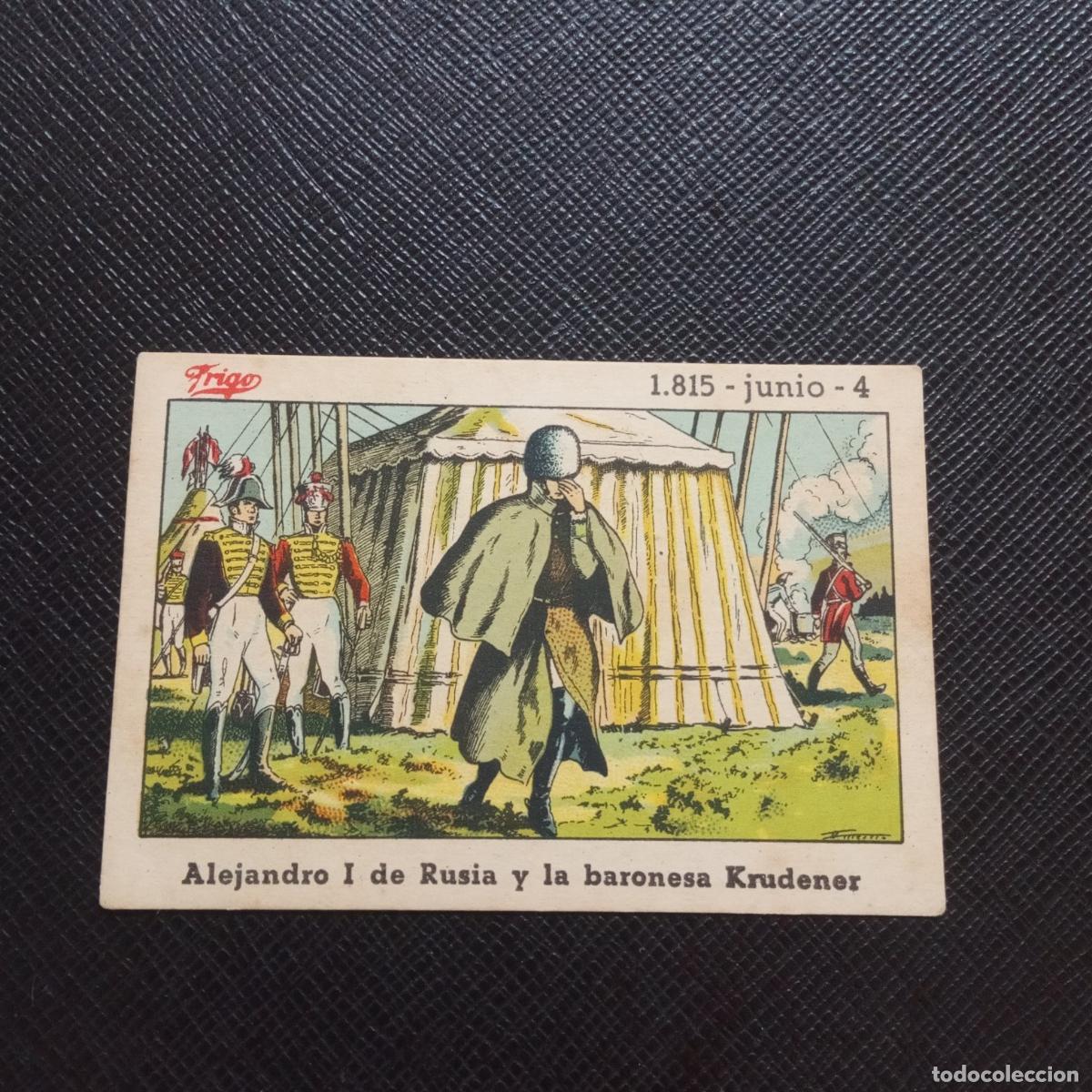 Coleccionismo cromos antiguos: 156 EFEMERIDE FRIGO CROMO - CC8 - Foto 1