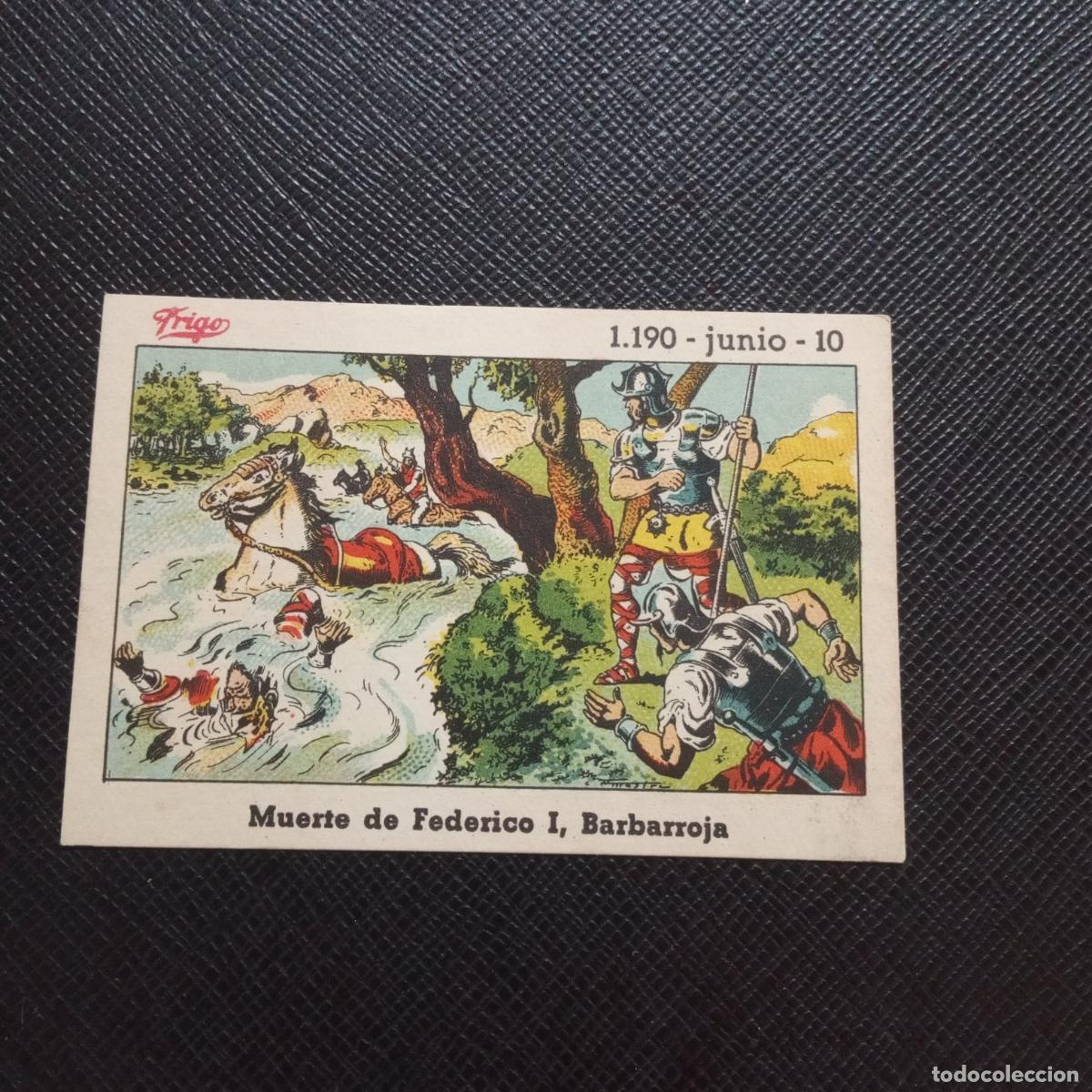 Coleccionismo cromos antiguos: 162 EFEMERIDE FRIGO CROMO - CC8 - Foto 1