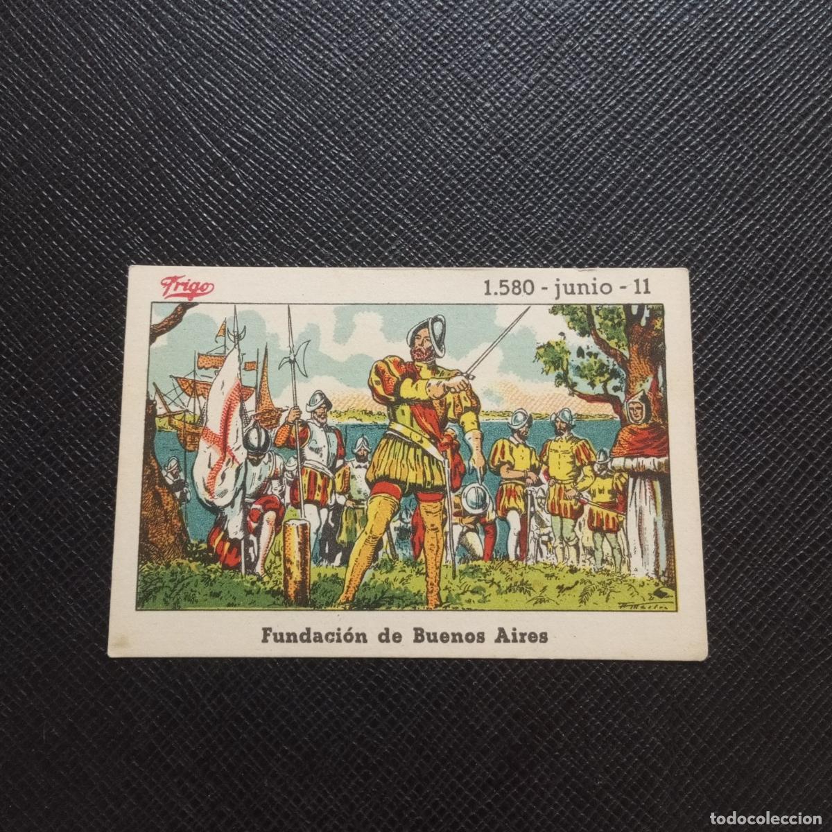 Coleccionismo cromos antiguos: 163 EFEMERIDE FRIGO CROMO - CC8 - Foto 1