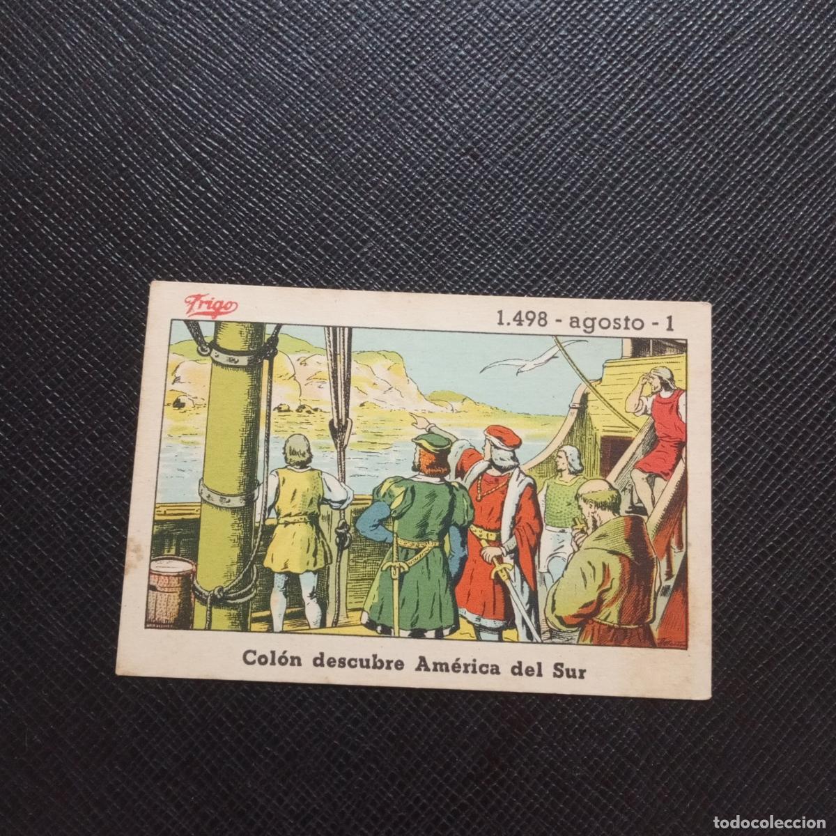 Coleccionismo cromos antiguos: 214 EFEMERIDE FRIGO CROMO - CC8 - Foto 1