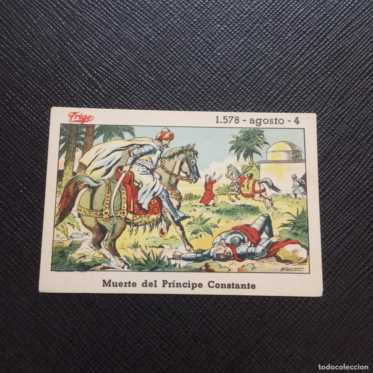 Coleccionismo cromos antiguos: 217 EFEMERIDE FRIGO CROMO - CC8 - Foto 1