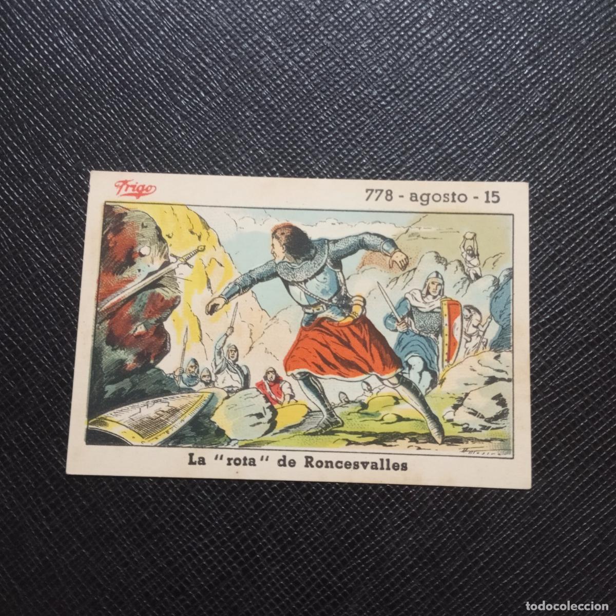 Coleccionismo cromos antiguos: 228 EFEMERIDE FRIGO CROMO - CC8 - Foto 1