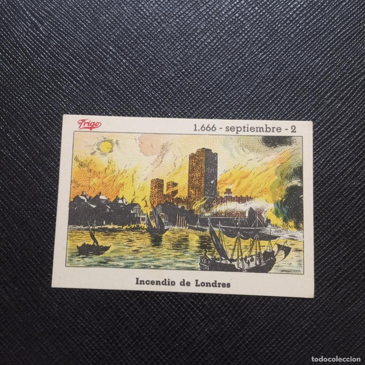 Coleccionismo cromos antiguos: 246 EFEMERIDE FRIGO CROMO - CC8 - Foto 1