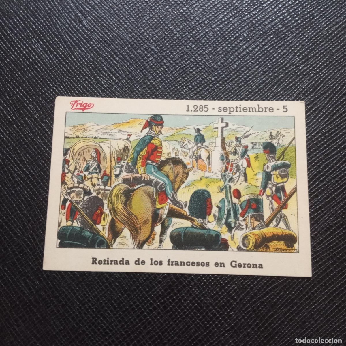 Coleccionismo cromos antiguos: 249 EFEMERIDE FRIGO CROMO - CC8 - Foto 1