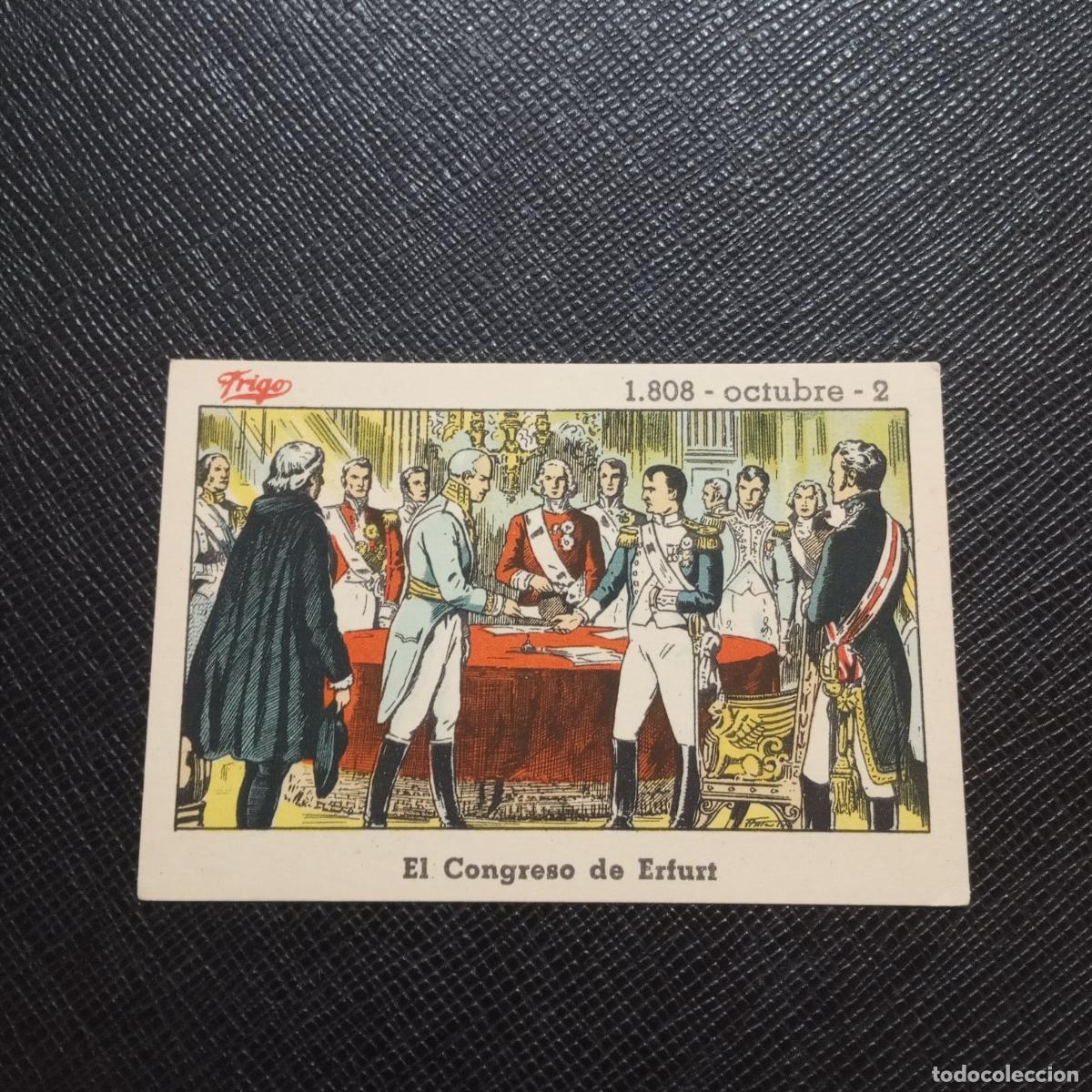 Coleccionismo cromos antiguos: 276 EFEMERIDE FRIGO CROMO - CC8 - Foto 1