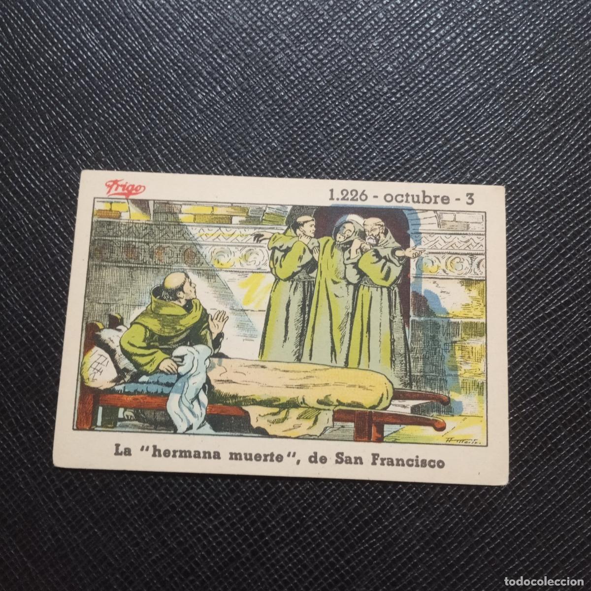Coleccionismo cromos antiguos: 277 EFEMERIDE FRIGO CROMO - CC8 - Foto 1