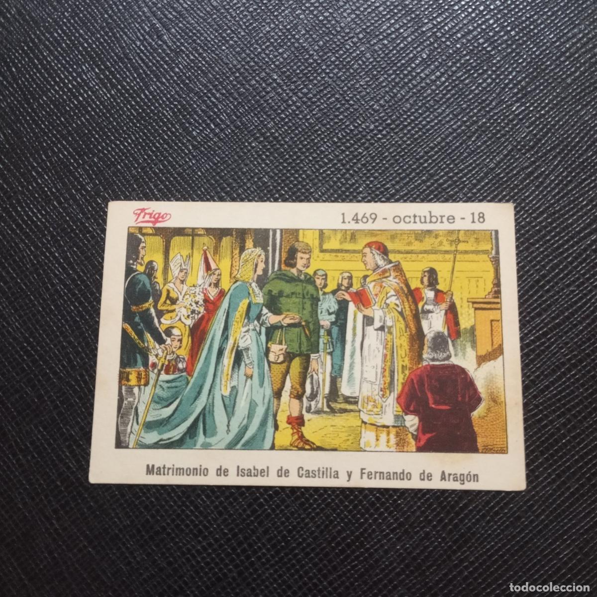 Coleccionismo cromos antiguos: 292 EFEMERIDE FRIGO CROMO - CC8 - Foto 1