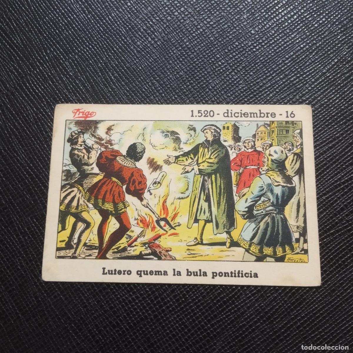 Coleccionismo cromos antiguos: 351 EFEMERIDE FRIGO CROMO - CC8 - Foto 1