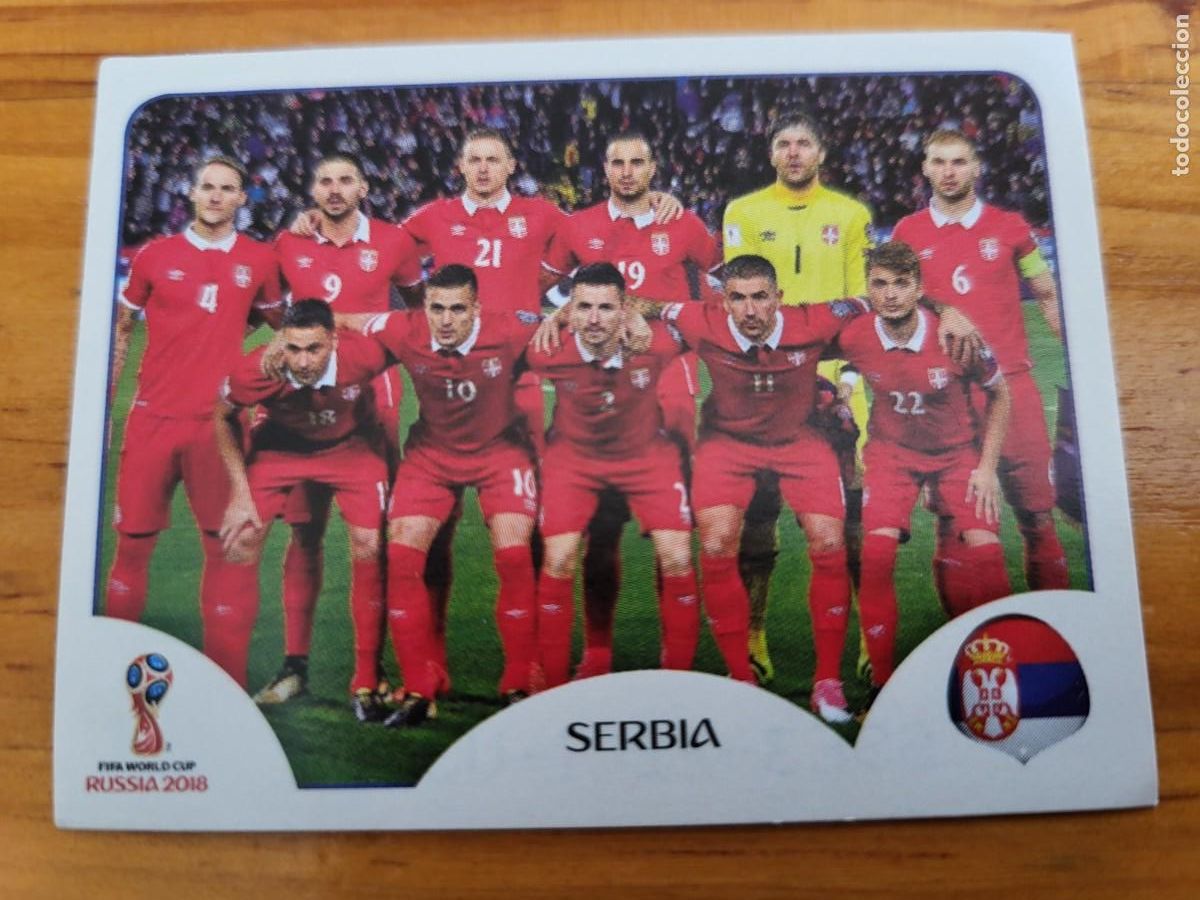 Collezionismo Figurine antiche: CROMO RUSIA 2018 SERBIA. FIFA WORLD CUP N⁰ 413