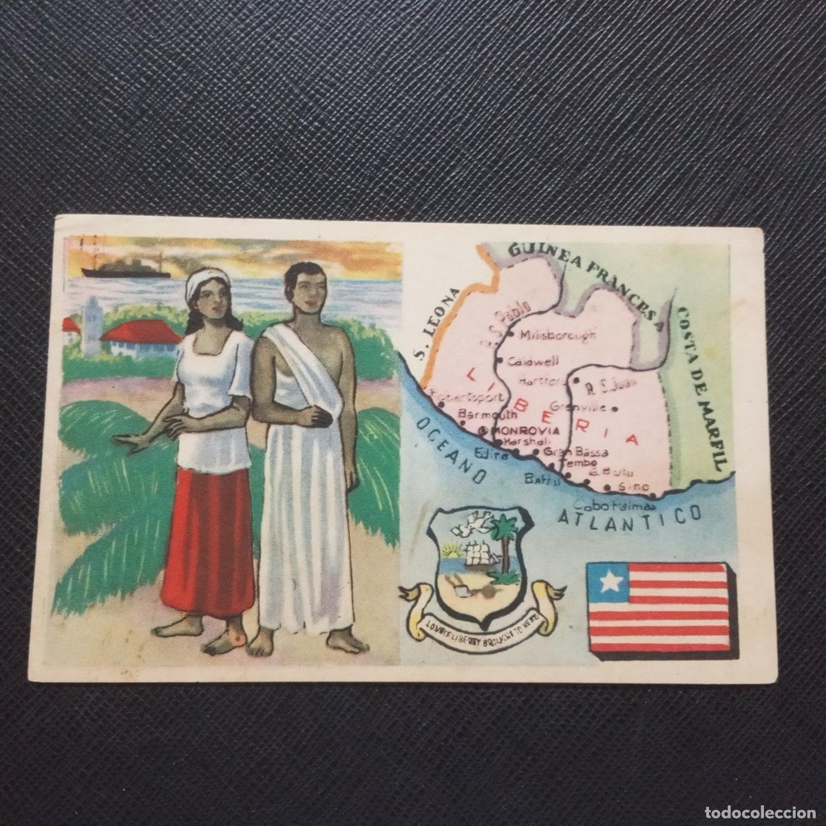Coleccionismo Cromos antiguos: 69 LIBEIRA PAISES Y NACIONES DEL MUNDO CHOCOLATES Y BOMBONES MONCUNILL - CC9 SB11