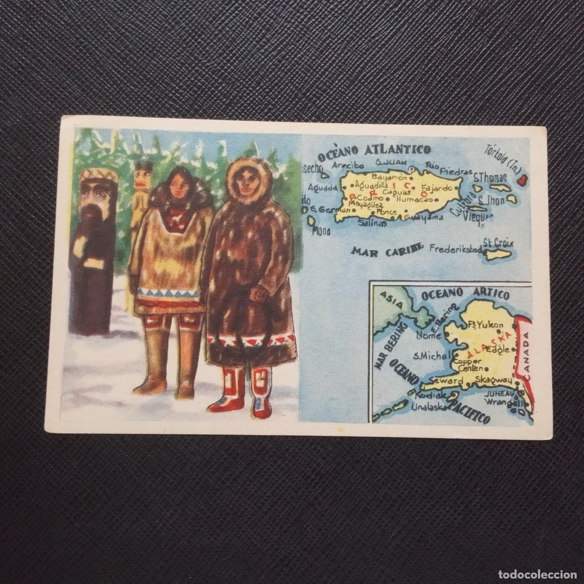 Coleccionismo Cromos antiguos: 79 TERRITORIOS Y COLONIAS EEUU PAISES Y NACIONES DEL MUNDO CHOCOLATES Y BOMBONES MONCUNILL CC9 SB11