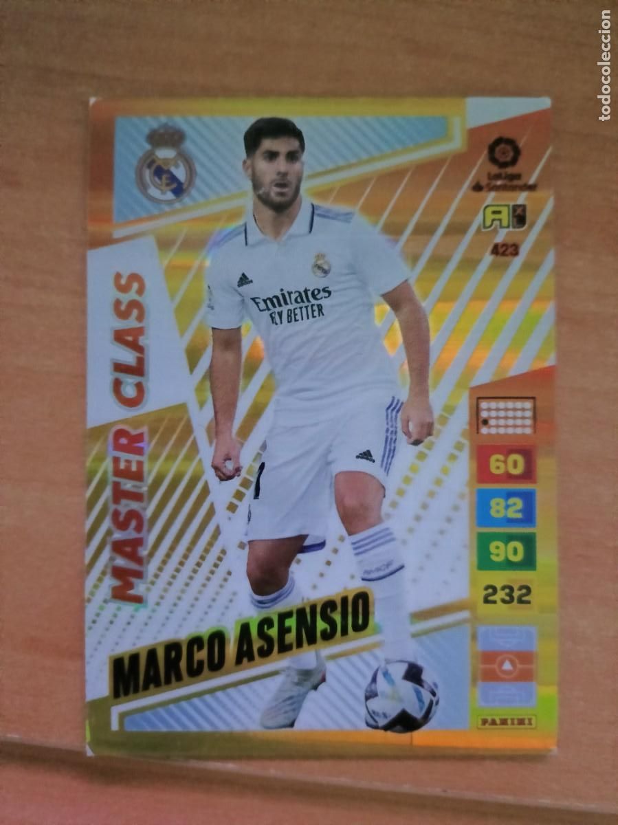 Coleccionismo cromos antiguos: asensio master class 22 23