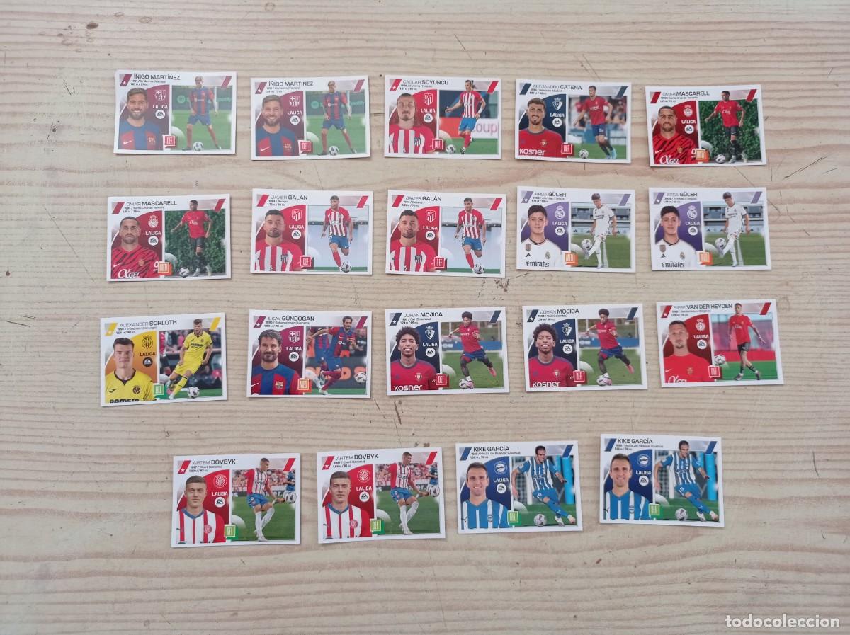 Colecionismo Cromos antigos: 38 Cromos Ultimos Fichajes LIGA 2023-24 - Ediciones ESTE