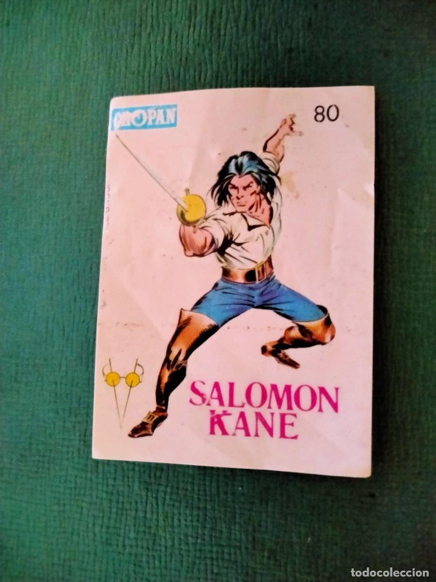 Coleccionismo Cromos antiguos: cromo de cropan salomon kane