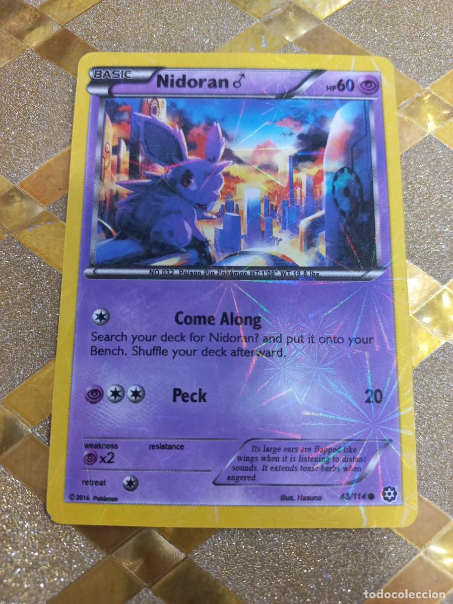 CROMO DE POKEMON NIDORAN !