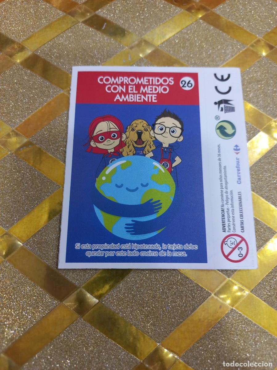 Coleccionismo cromos antiguos: CROMO MONOPOLY 26 Y 8 CARREFOUR ! - Foto 1